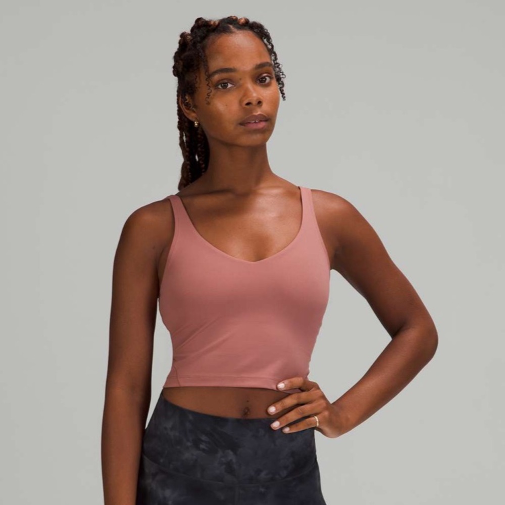 lululemon athletica Pink Crop Top